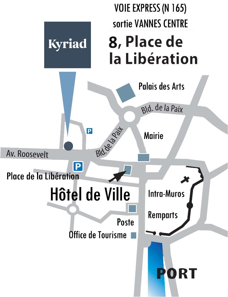 Kyriad Vannes Centre Ville - Genel