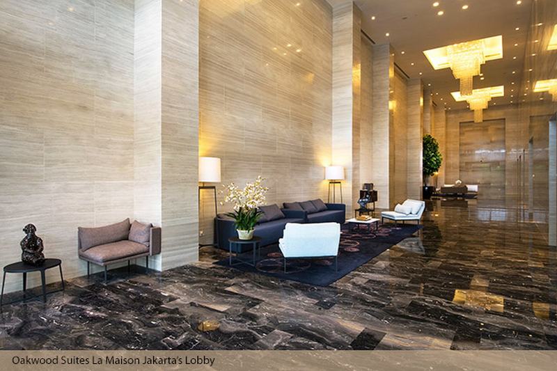 Oakwood Suites La Maison Jakarta - Lobi
