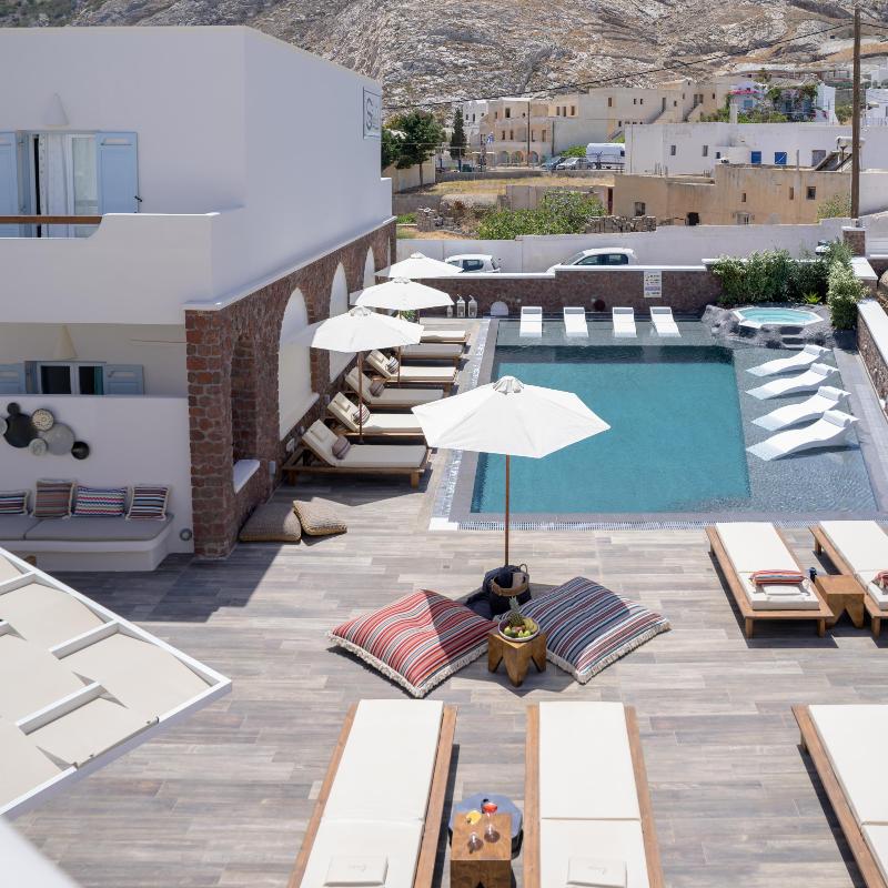 Selini Hotel Santorini - Havuz