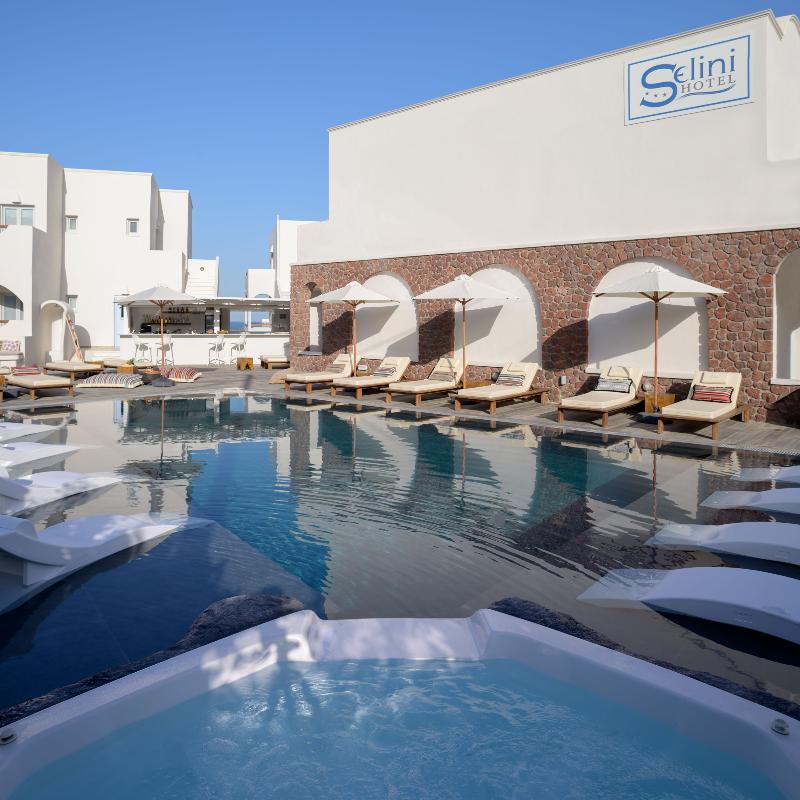 Selini Hotel Santorini - Havuz