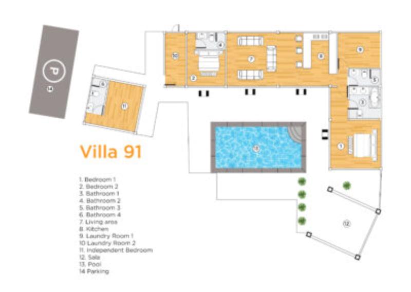 CasaBay Luxury Pool Villas - Oda