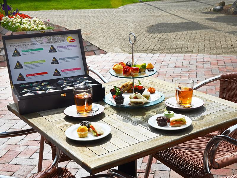 Fletcher Hotel-Restaurant Amelander Kaap. - Teras