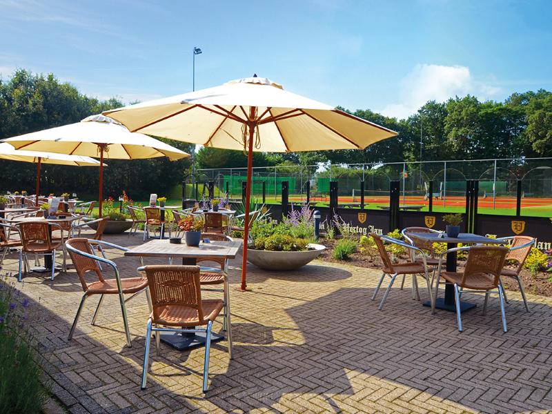 Fletcher Hotel-Restaurant Heidehof - Teras