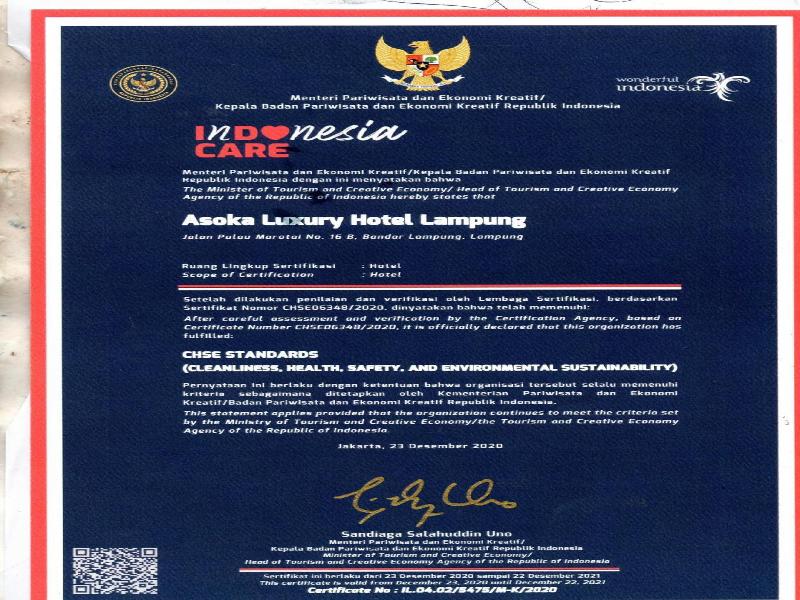 Asoka Luxury Hotel - Lobi