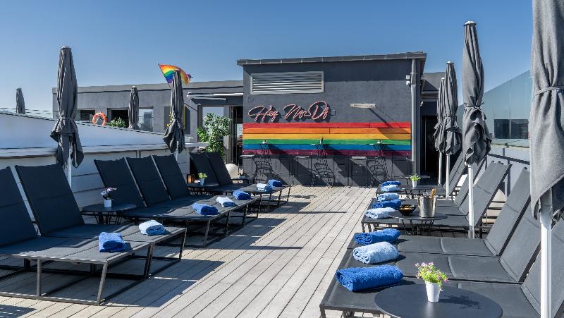 Axel Hotel Madrid - Adults Only - Teras
