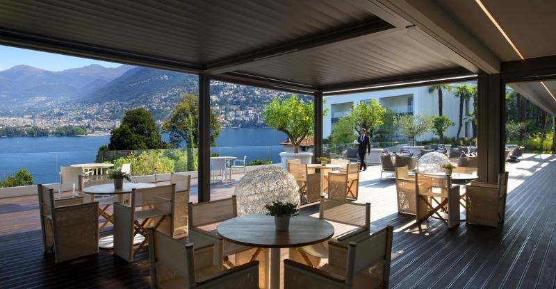 The View Lugano - Teras