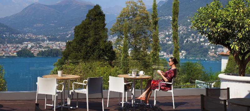 The View Lugano - Teras
