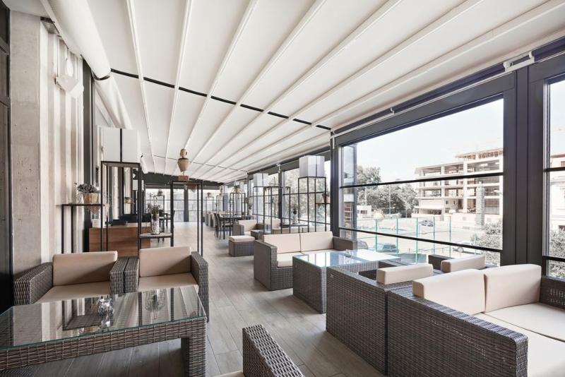 Gallery Palace Hotel - Teras