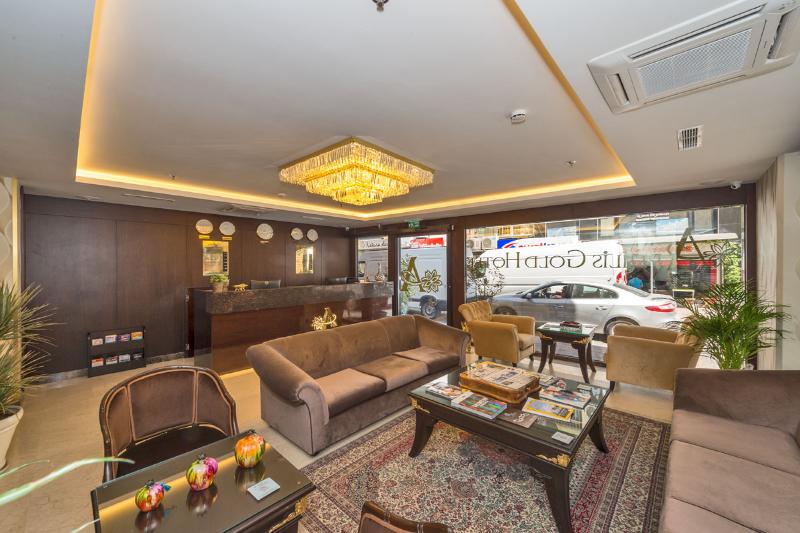 Aprilis Gold Hotel - Lobi
