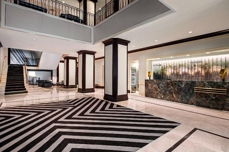 New York Marriott Downtown - Lobi