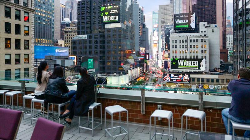 M Social Hotel Times Square New York - Teras