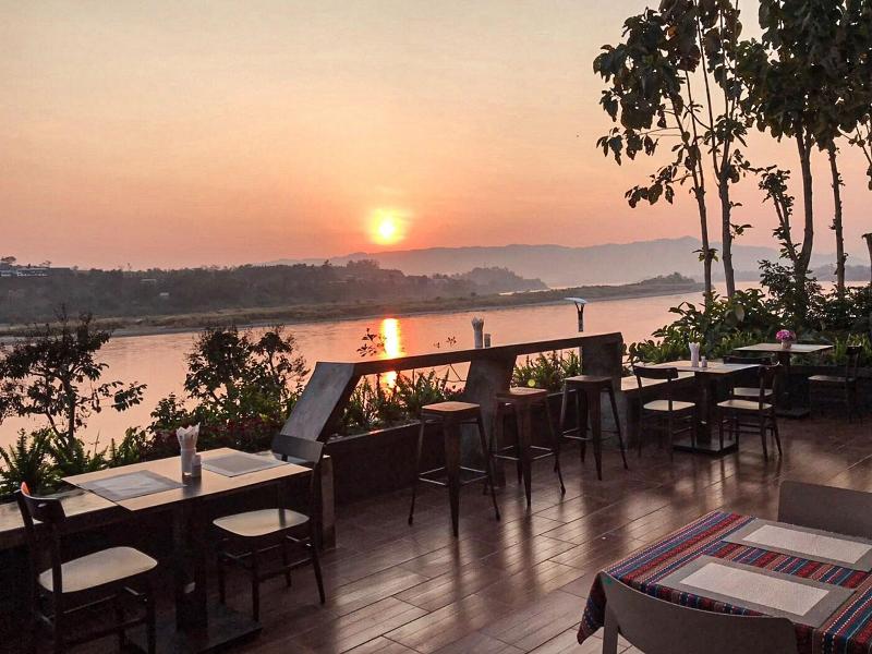 Fortune River View Chiang Khong - Restoran