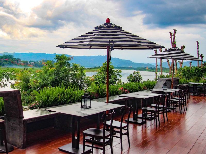 Fortune River View Chiang Khong - Restoran