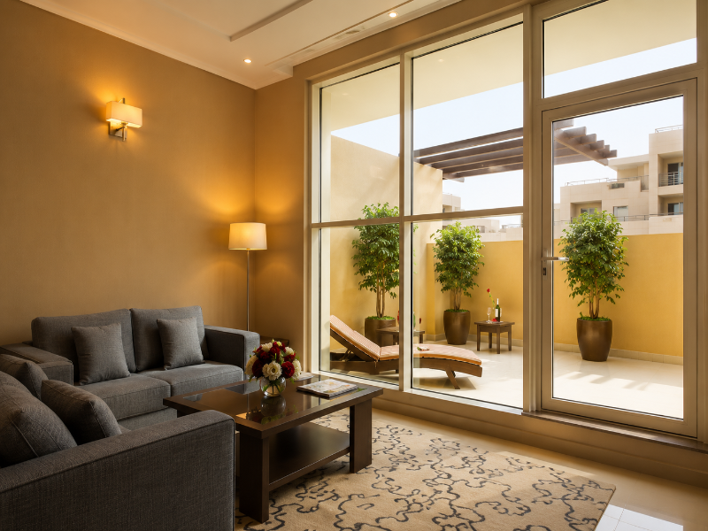 Swiss Flora Inn Hotel Riyadh - Teras