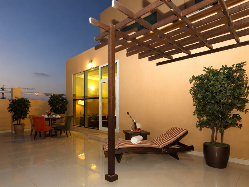 Swiss Flora Inn Hotel Riyadh - Teras