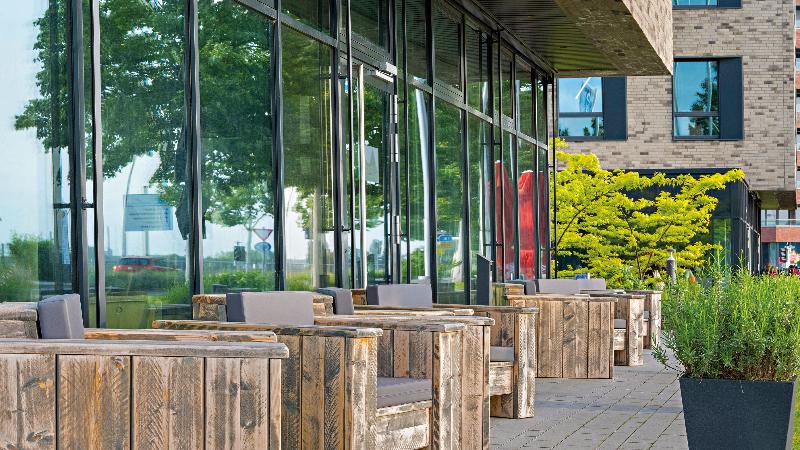 Hey Lou Hotel Monheim am Rhein - Teras