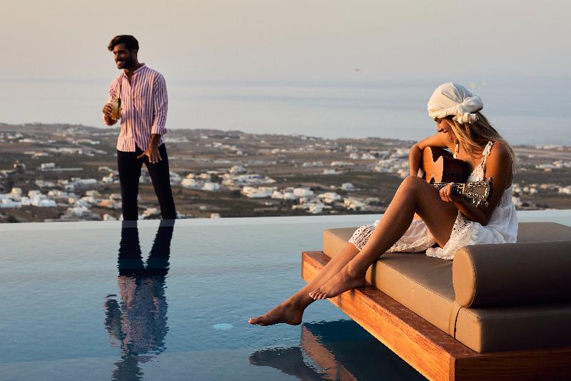 North Santorini A Luxury Spa Hotel - Havuz