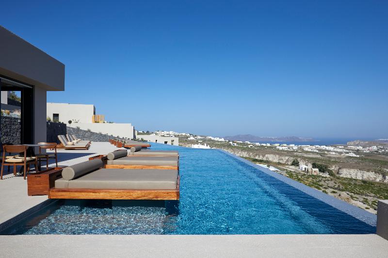 North Santorini A Luxury Spa Hotel - Havuz
