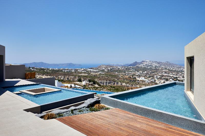 North Santorini A Luxury Spa Hotel - Teras