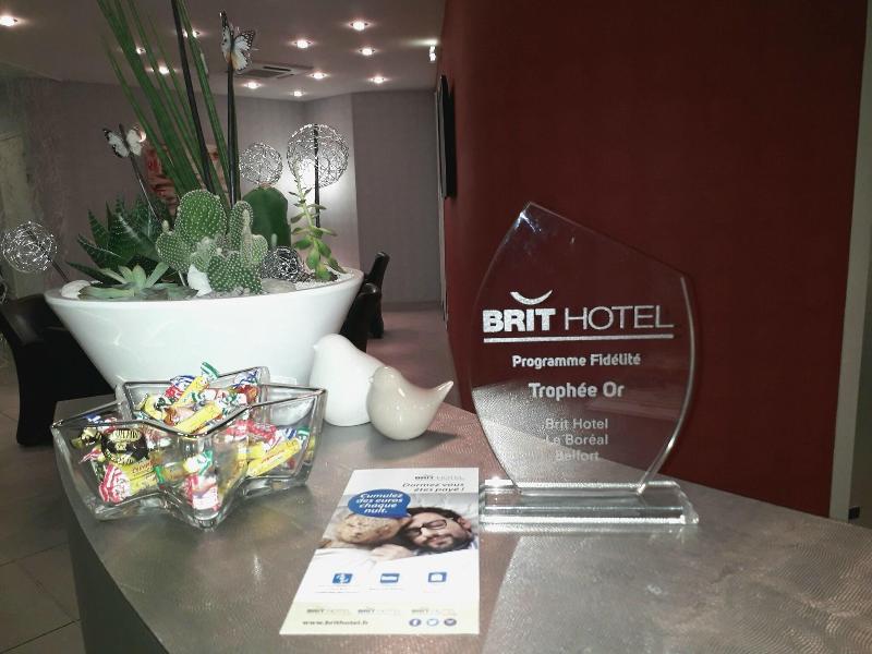Brit Hotel Belfort Centre - Boreal - Lobi