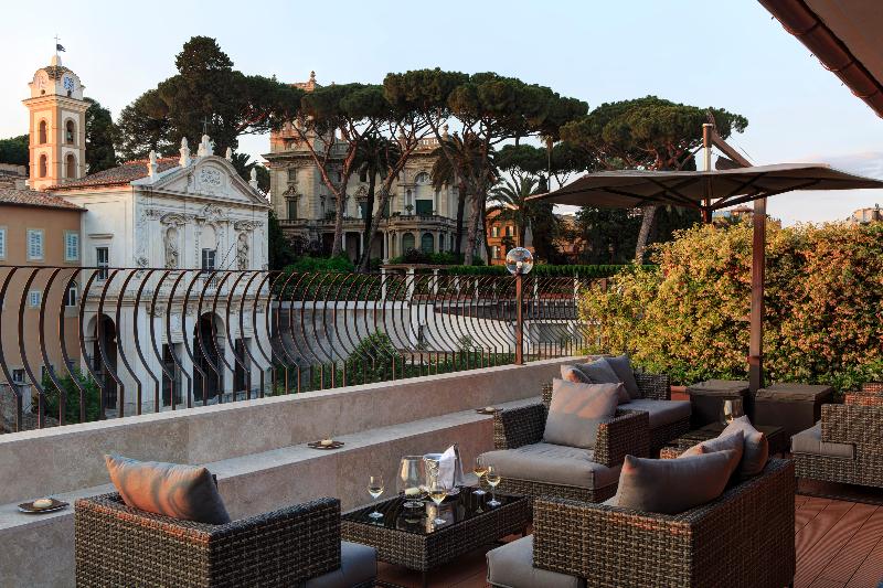 Degli Artisti Hotel - Teras