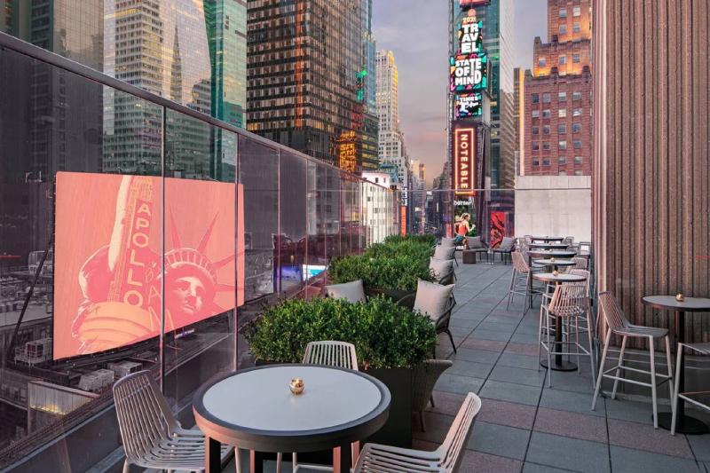 New York Marriott Marquis - Teras