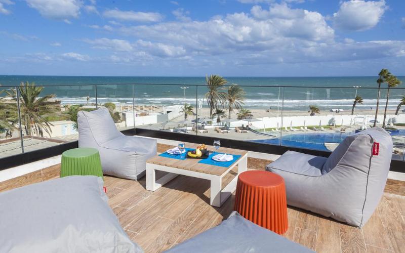 Sousse Pearl MARRIOTT Resort & SPA - Teras