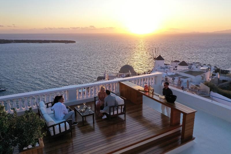 Oia Mansion - Teras