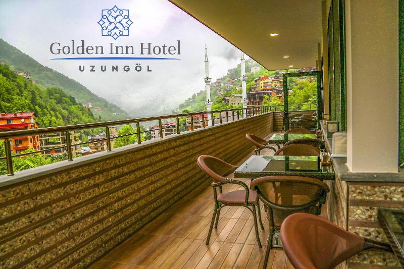 Golden Inn Hotel Uzungol - Teras