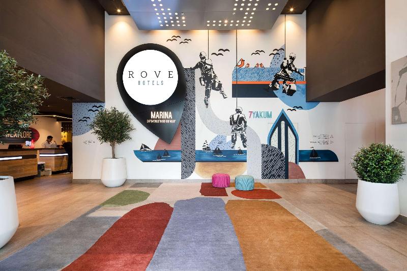 Rove Dubai Marina - Lobi