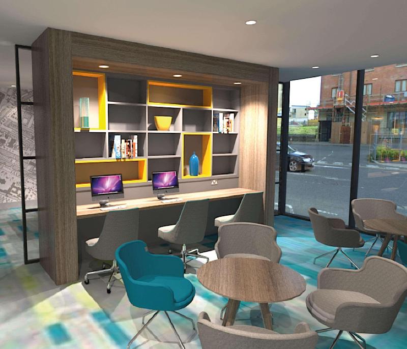 Hampton by Hilton Belfast City Centre - Lobi
