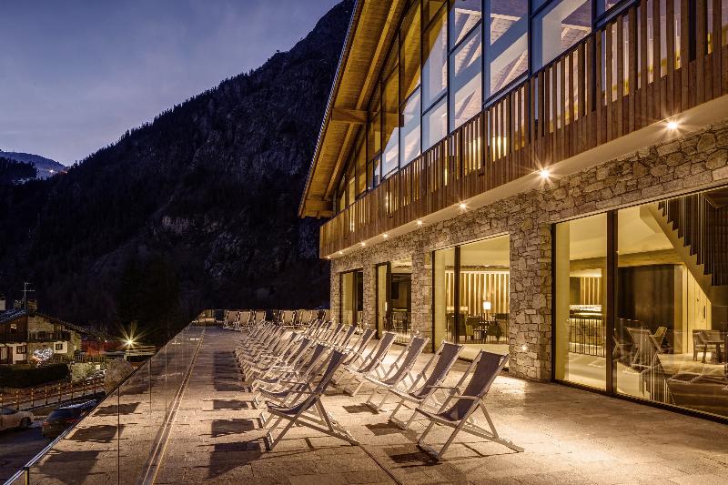 Grand Hotel Courmayeur Mont Blanc - Teras
