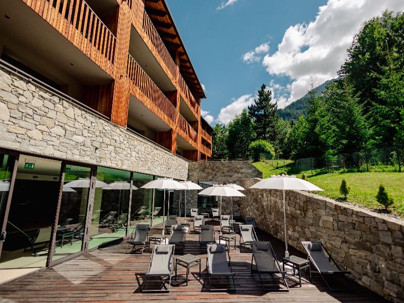 Grand Hotel Courmayeur Mont Blanc - Teras