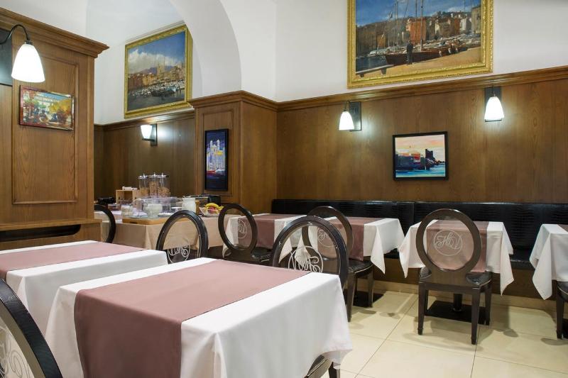 Hôtel Les Voyageurs,Bastia - Restoran