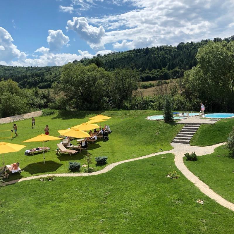 Wolkendorf Bio Hotel & Spa 20 km from Brasov - Teras