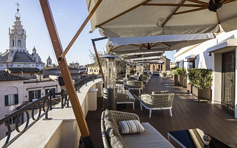 The Pantheon Iconic Rome Hotel - Teras