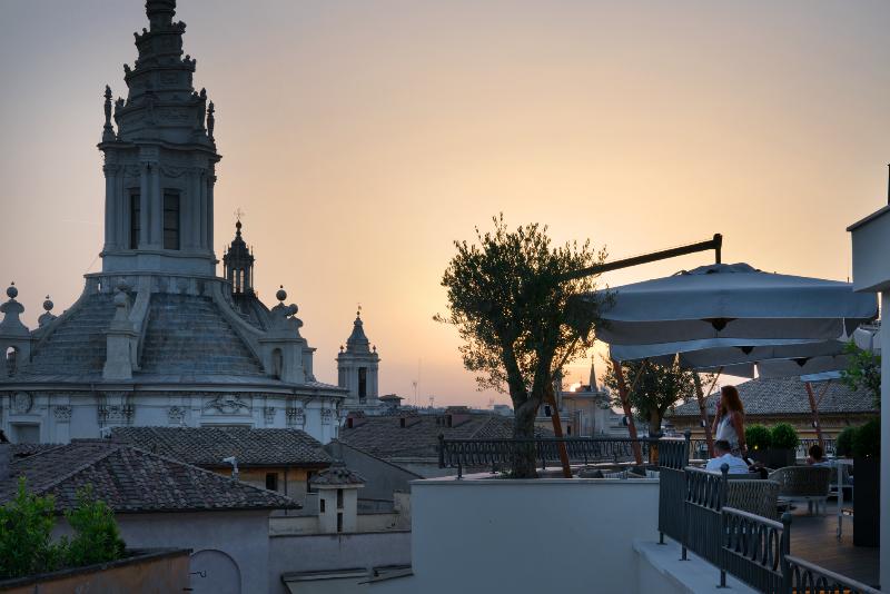 The Pantheon Iconic Rome Hotel - Teras