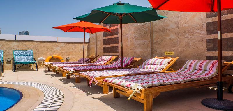 Crystal Plaza Al Majaz Ex Tulip inn al Khan Hotel - Havuz