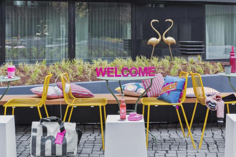 Moxy Frankfurt City Center - Teras