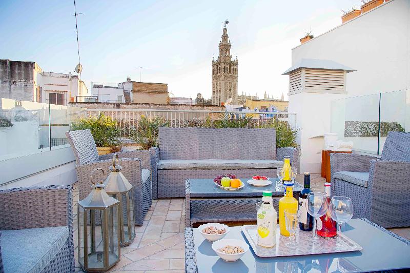Overland Suites Catedral Luxury Apartments - Teras