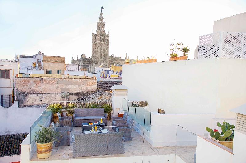 Overland Suites Catedral Luxury Apartments - Teras