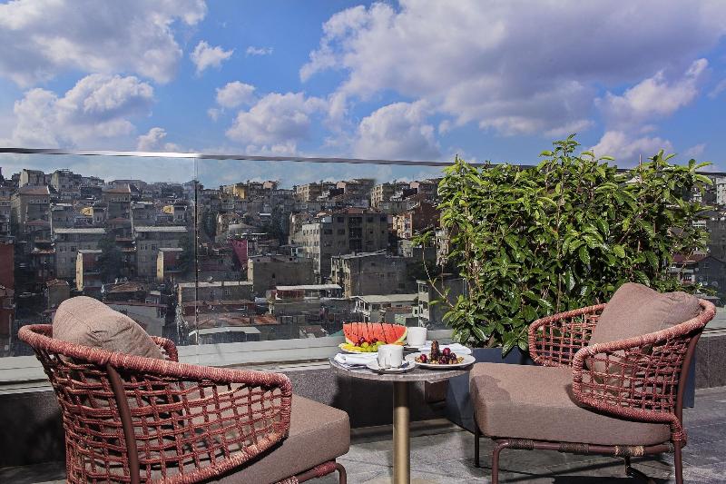 Naz City Hotel Taksim - Teras