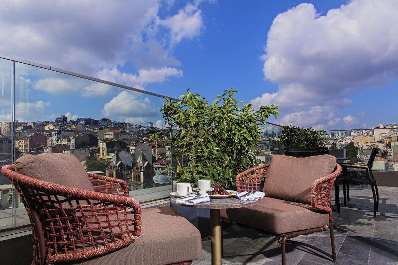 Naz City Hotel Taksim - Teras