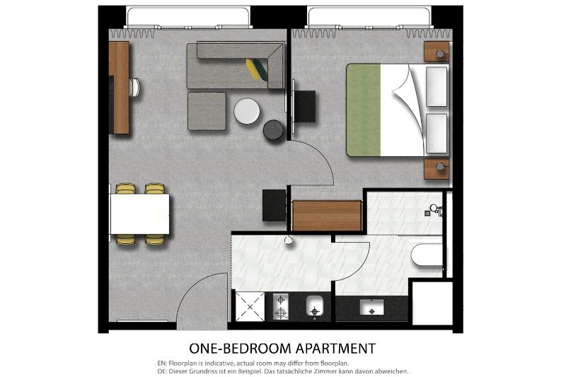 Adina Apartment Hotel Frankfurt Westend - Oda