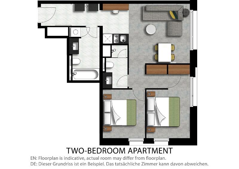 Adina Apartment Hotel Frankfurt Westend - Oda
