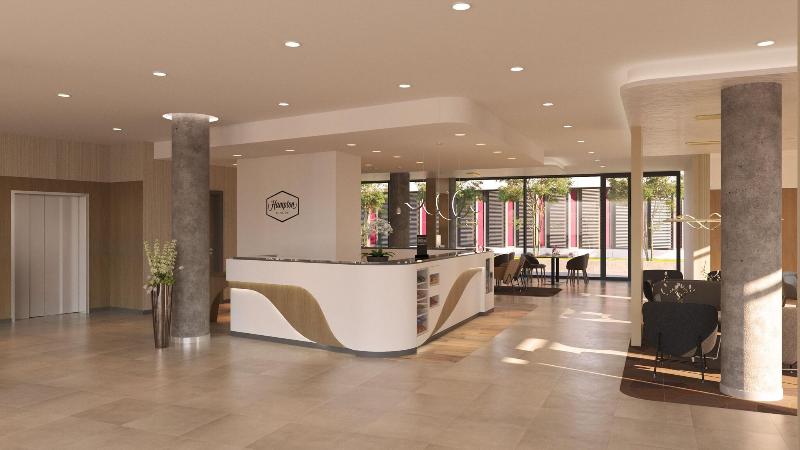 Hampton by Hilton Frankfurt Airport - Lobi