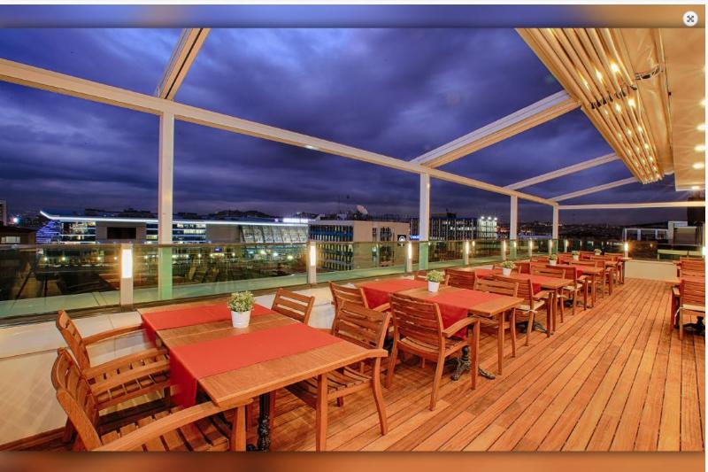Guvenay Business Hotel - Teras