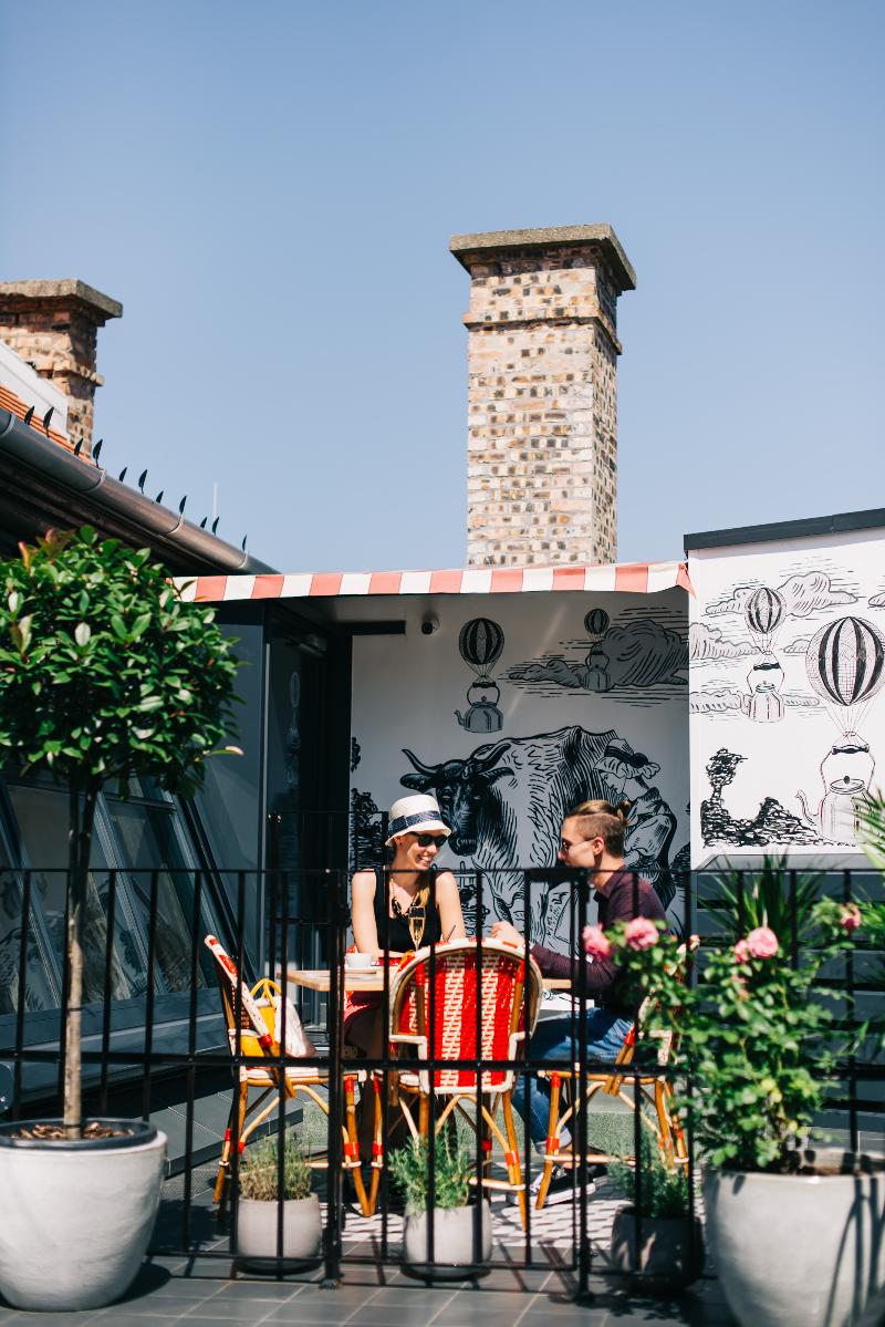 Pest-Buda Hotel - Design & Boutique - Teras