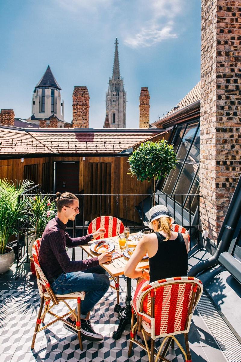Pest-Buda Hotel - Design & Boutique - Teras