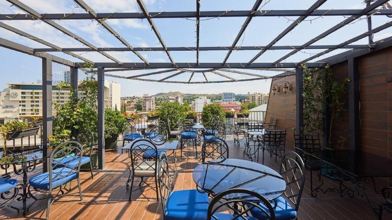 Hotel Pushkin - Teras